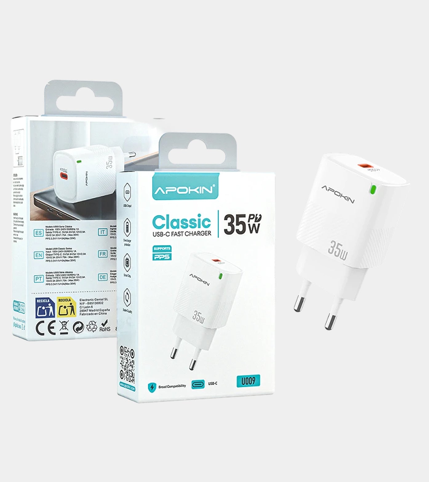 Type-C 35W 3.0A APOKIN 81522 Charger